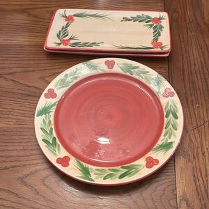 Southern Living at‎ Home Gail Pittman plate and platter